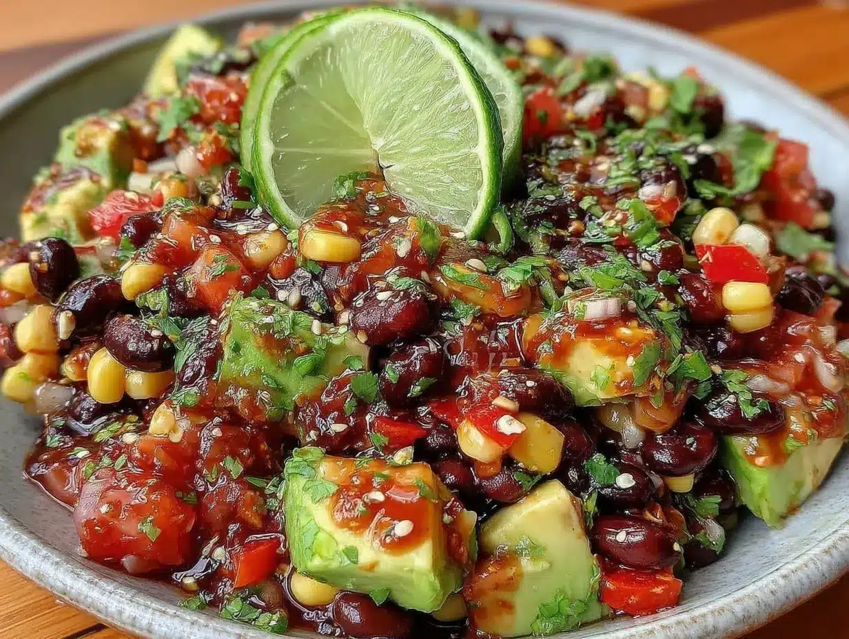 Fresh Cowboy Caviar preparation steps