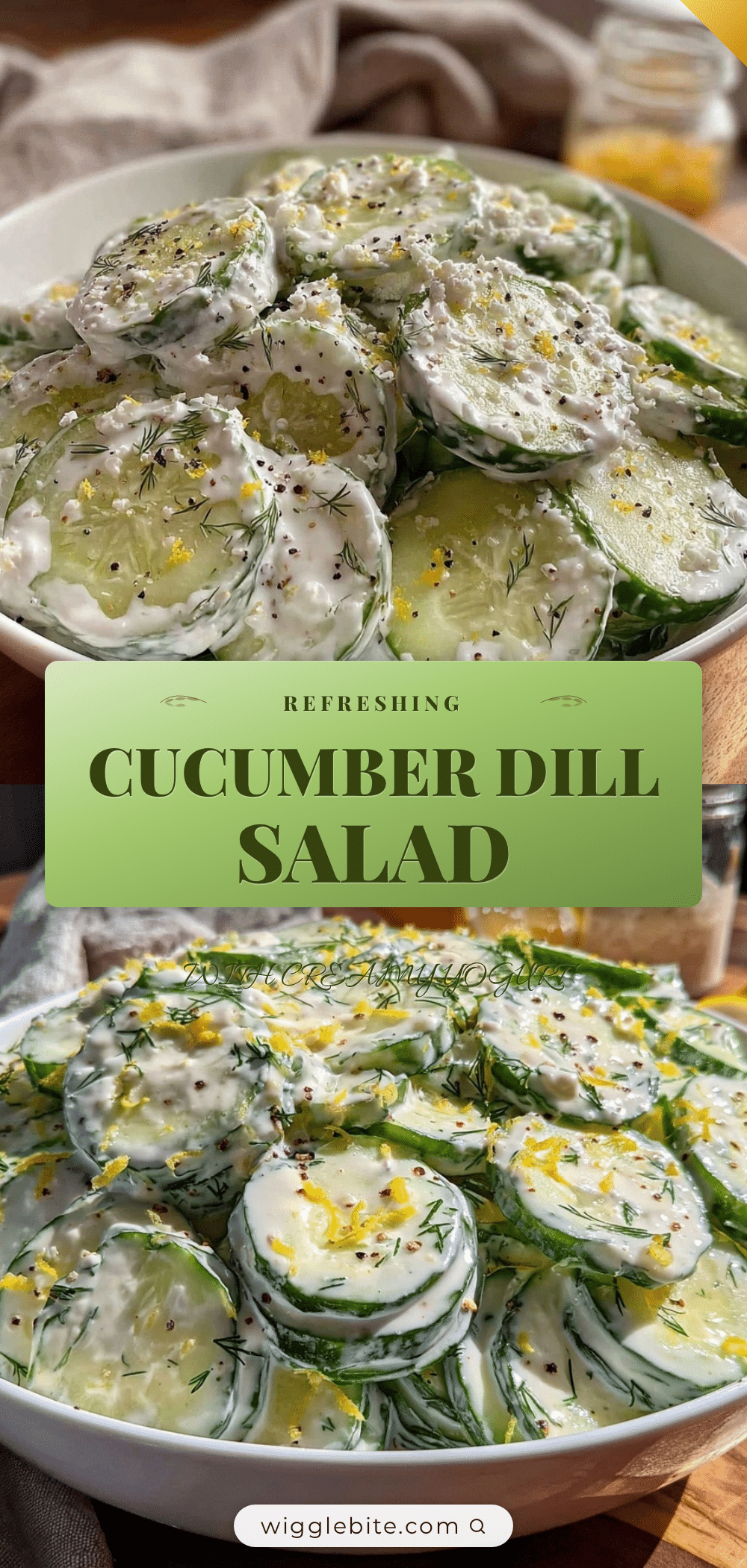 Fresh Cucumber Dill Salad recipe