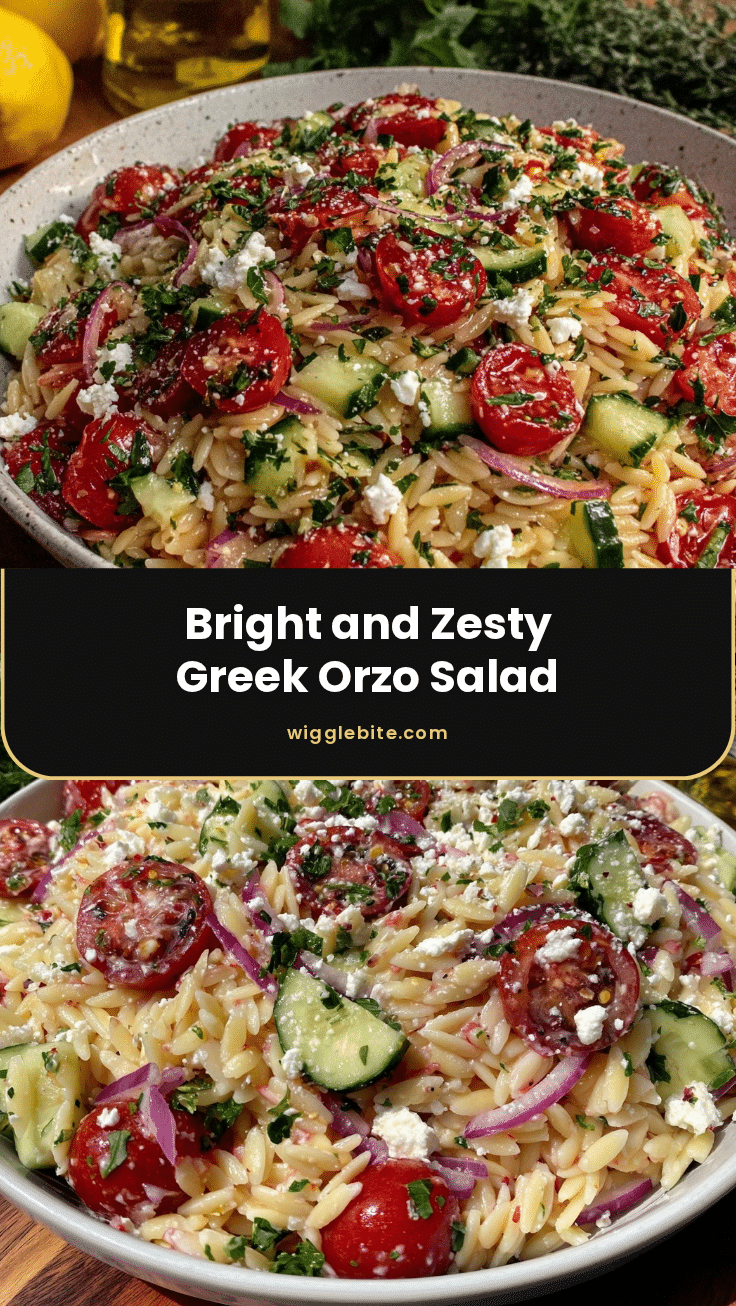 fresh greek orzo salad recipe