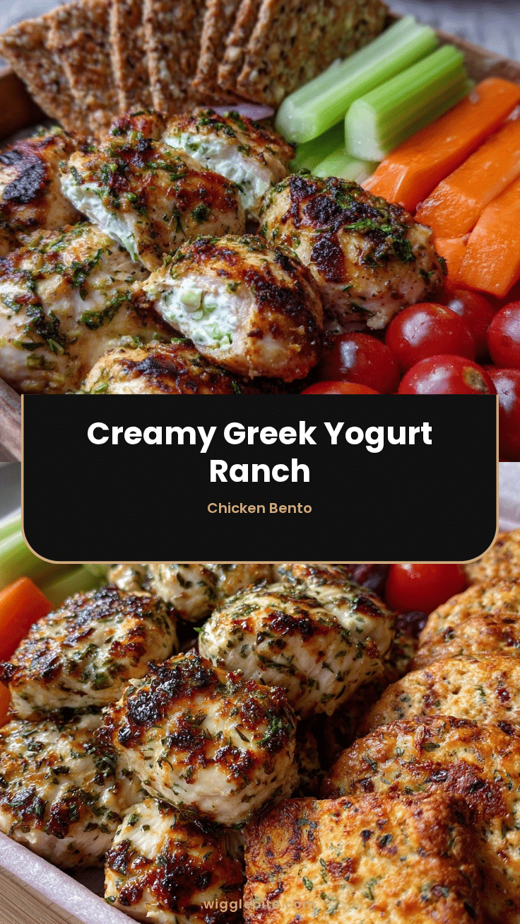 fresh greek yogurt ranch chicken bento box recipe