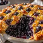 fresh huckleberry pie recipe - featured image