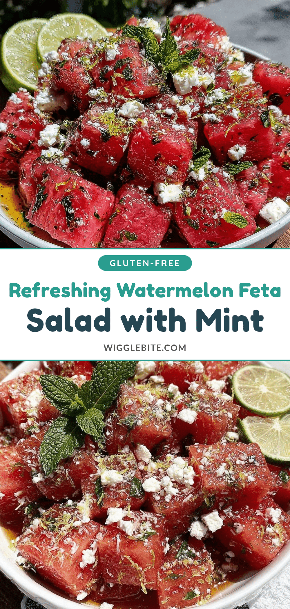 fresh watermelon feta salad recipe