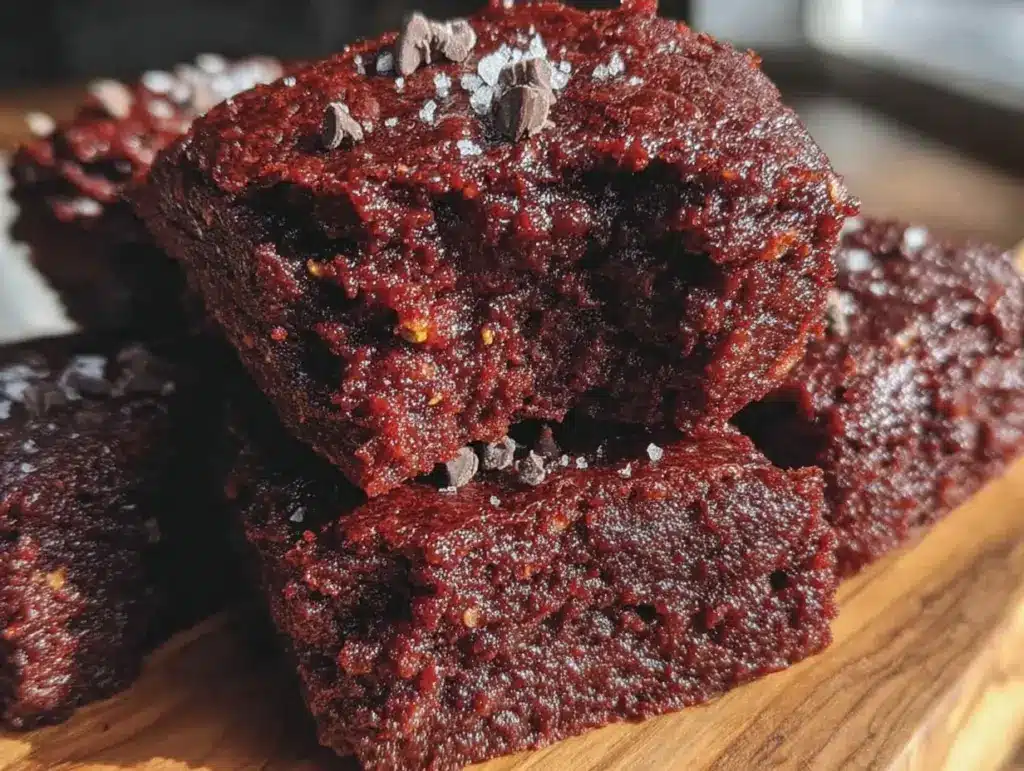 fudgy hidden veggie zucchini brownies - featured image