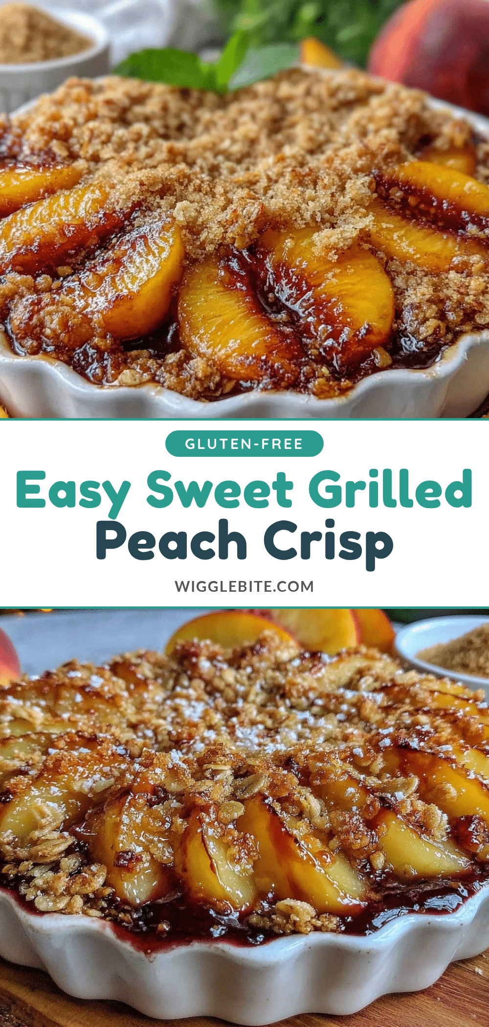 grilled peach crisp recipe