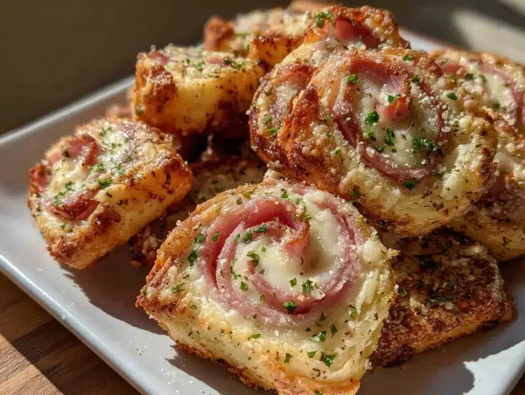 ham and cheese pinwheels - featured image