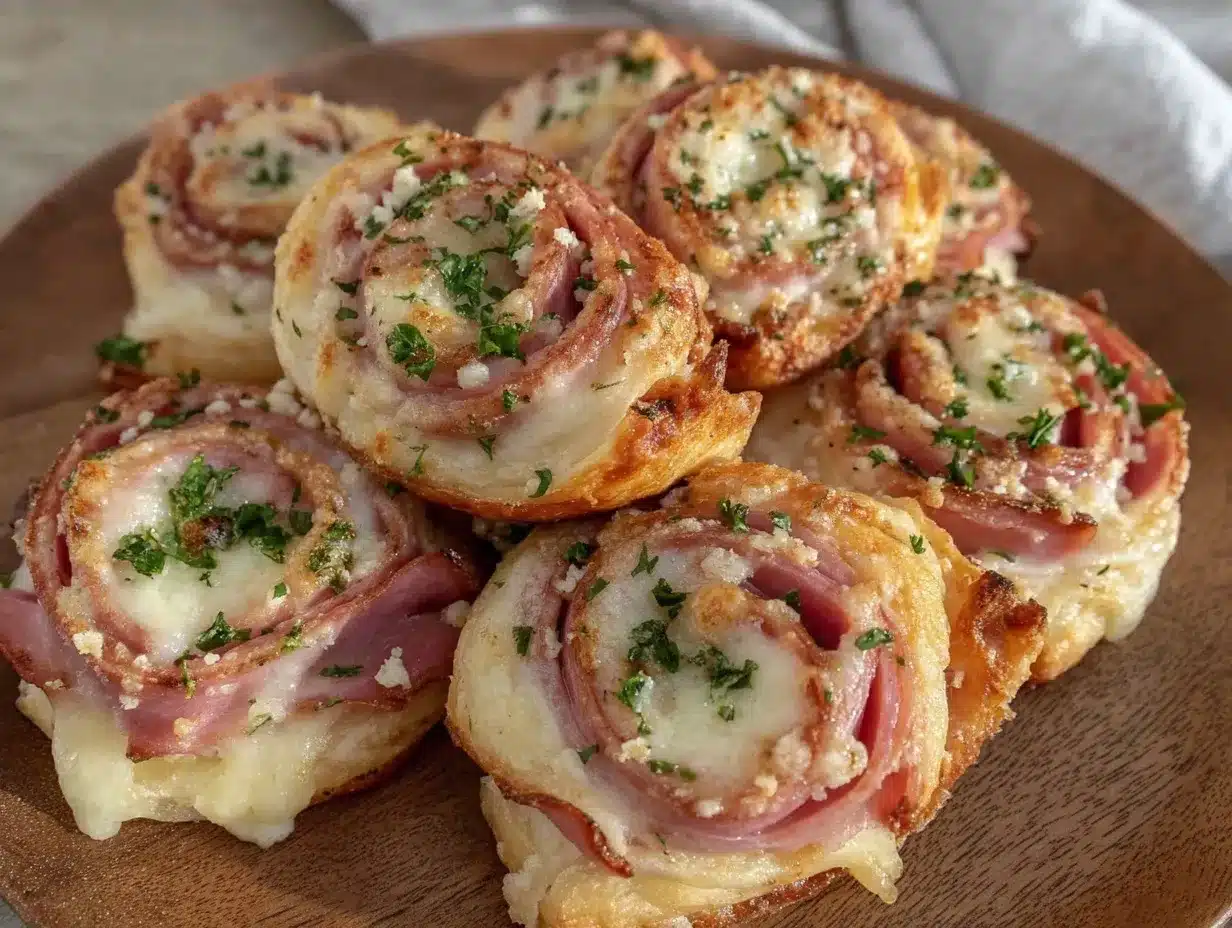 ham and cheese pinwheels preparation steps