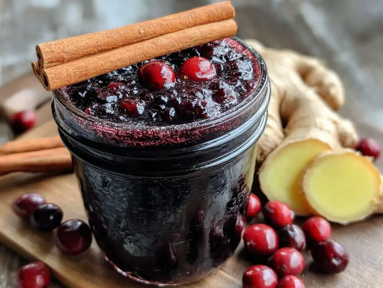 healthy elderberry syrup - featured image