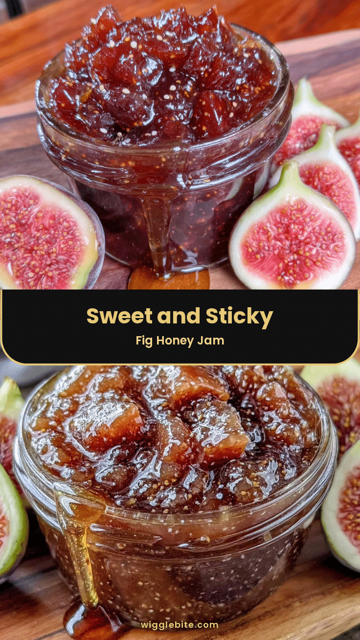 homemade fig and honey jam recipe