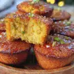 honey butter cornbread muffins - featured image
