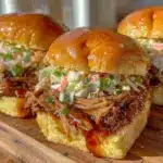 honey chipotle pulled pork sliders - featured image