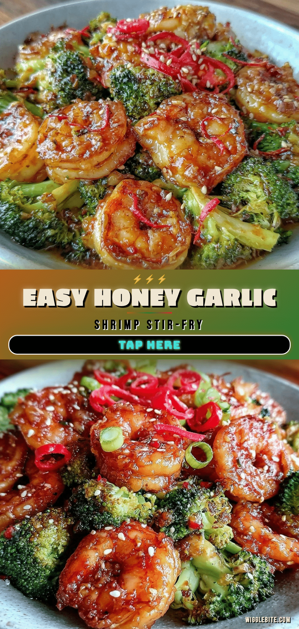 honey garlic shrimp stir-fry recipe