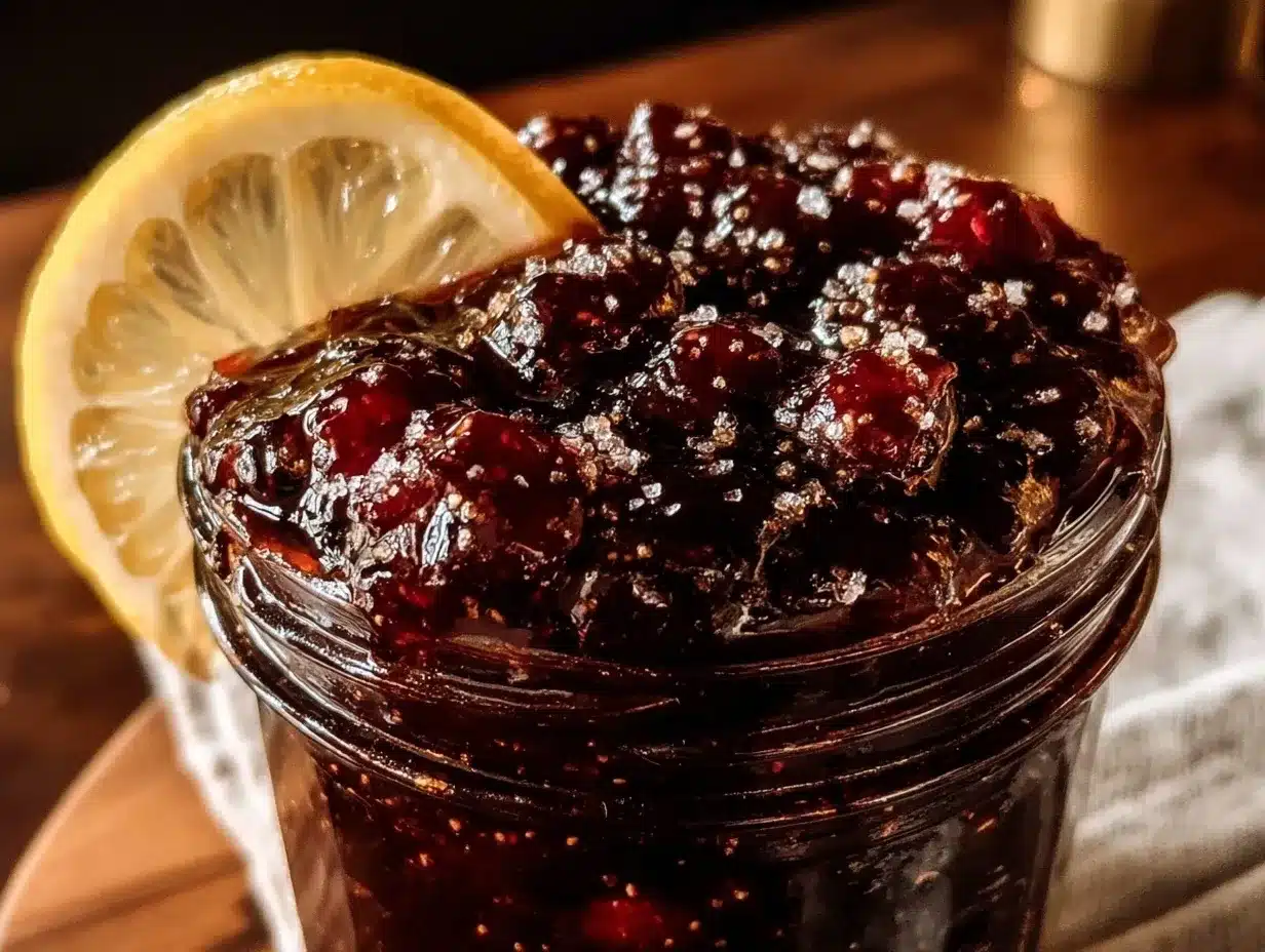 huckleberry jam recipe preparation steps