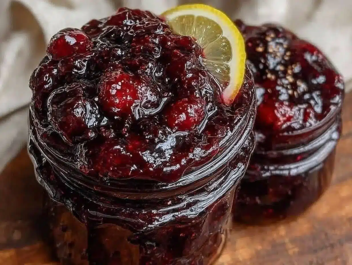 huckleberry jam recipe - featured image