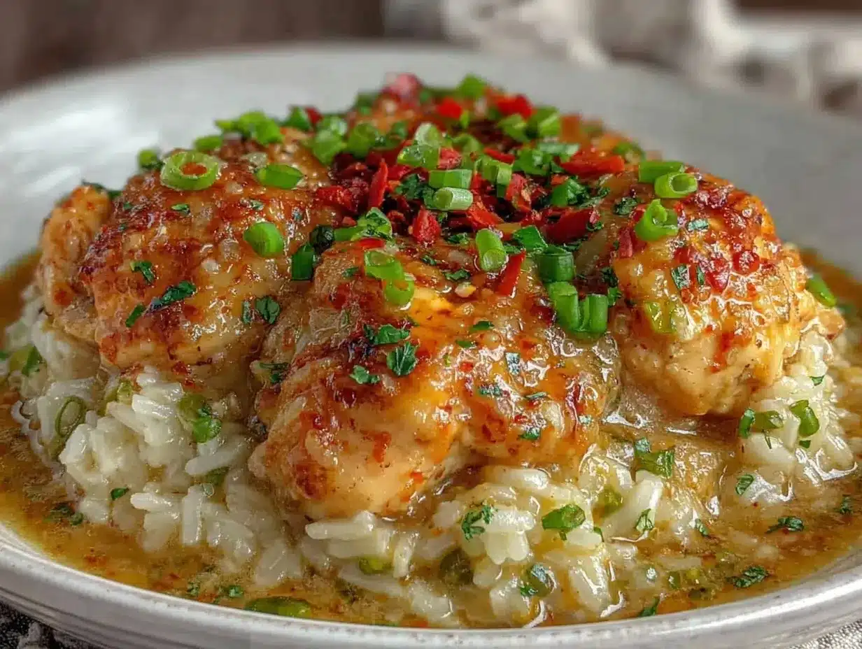 instant pot chicken and rice preparation steps
