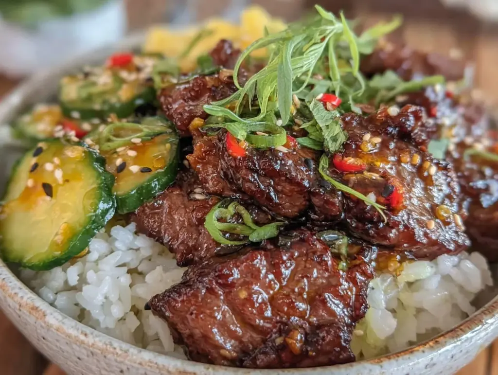 korean beef bulgogi bowl - featured image