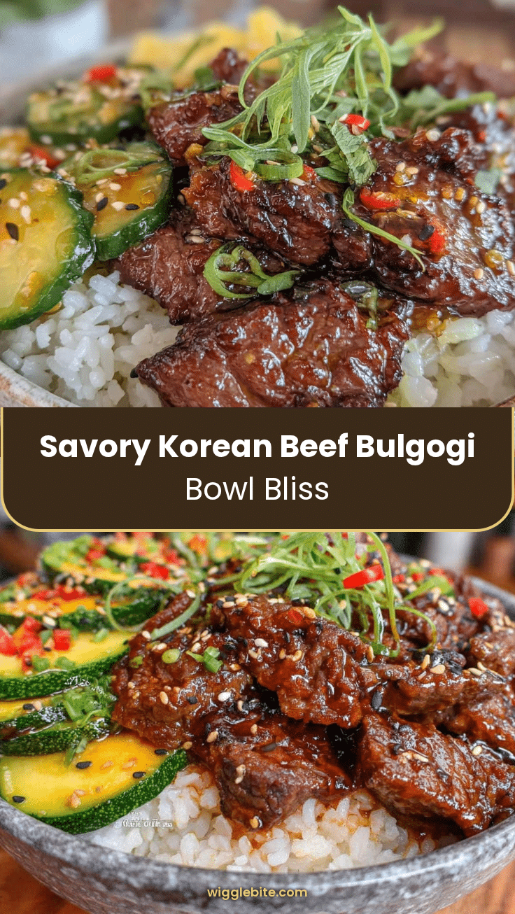 korean beef bulgogi bowl recipe