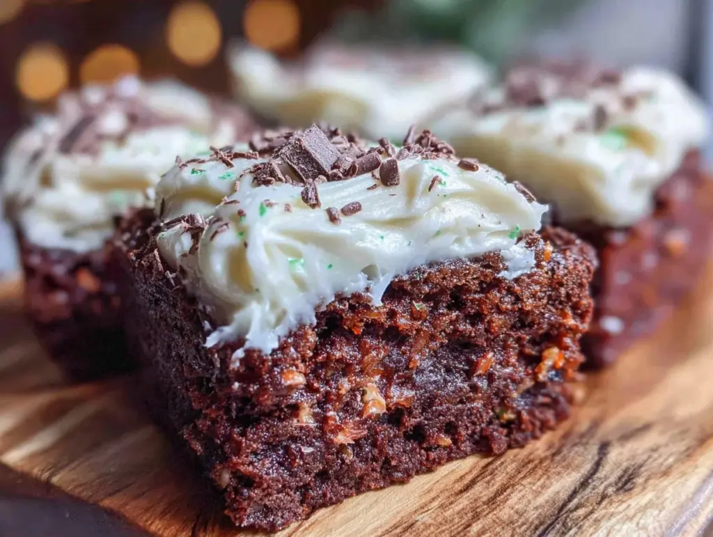 moist double chocolate zucchini cake - featured image