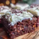 moist double chocolate zucchini cake - featured image