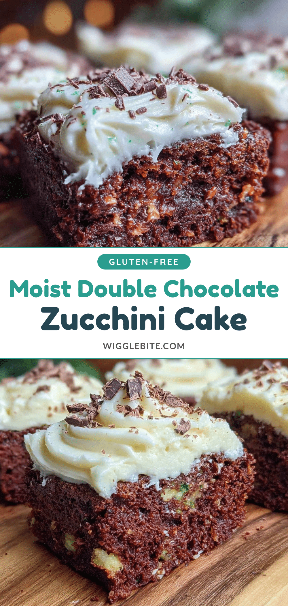 moist double chocolate zucchini cake recipe