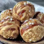 no bake peanut butter energy balls - featured image