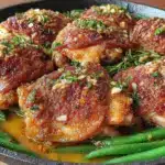 one-pan garlic butter chicken - featured image
