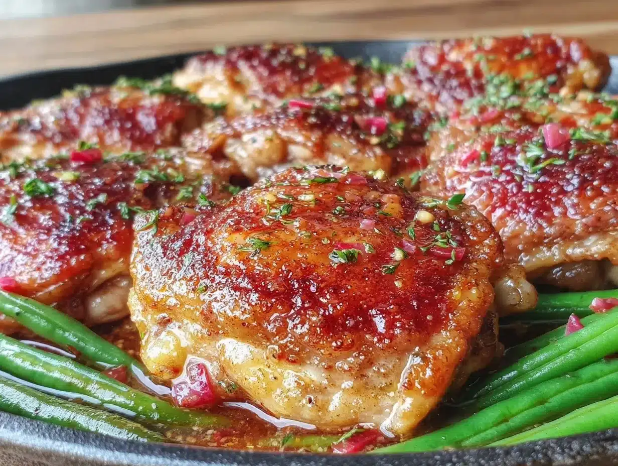 one-pan garlic butter chicken preparation steps