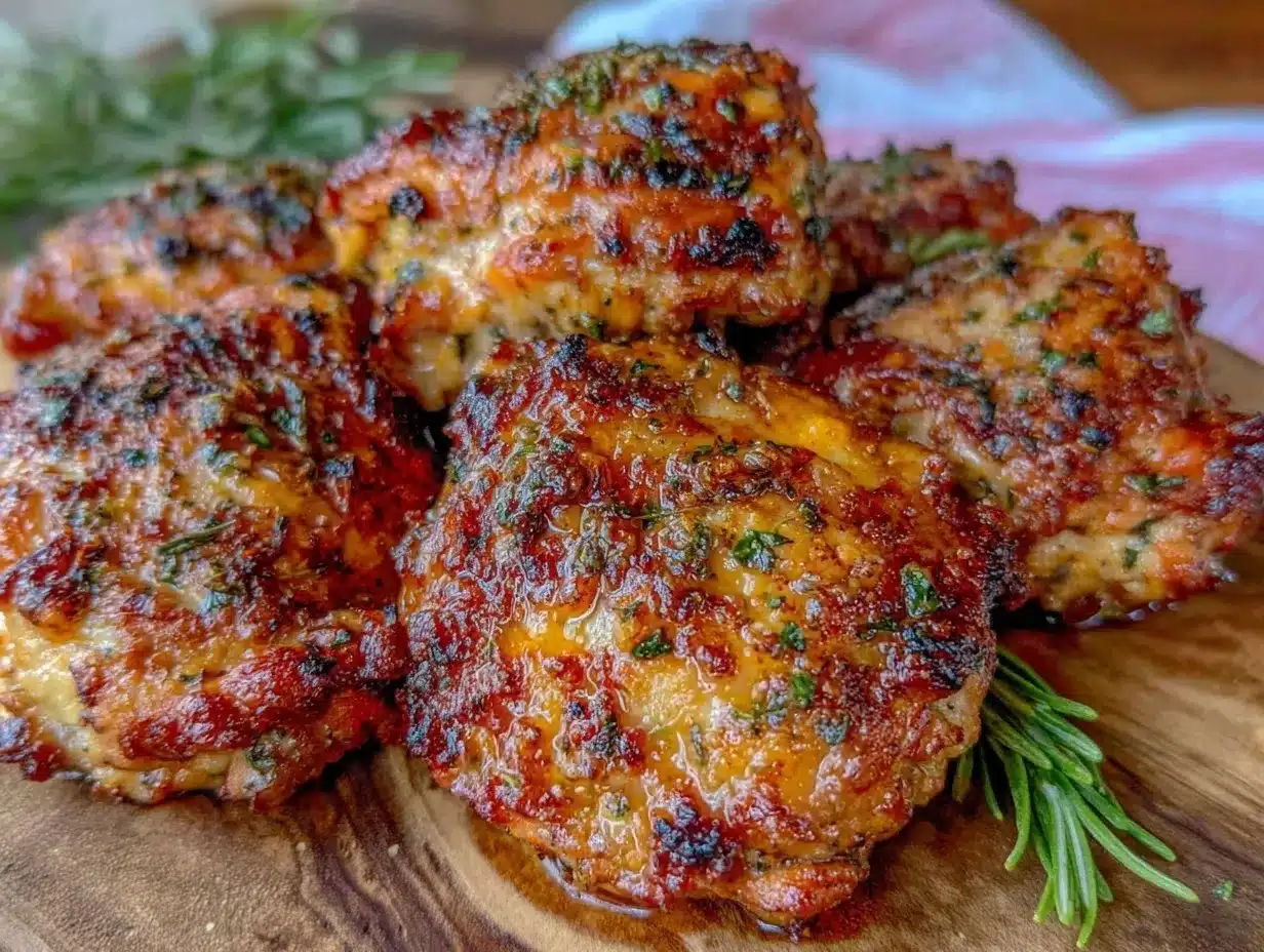 oven-baked chicken thighs preparation steps