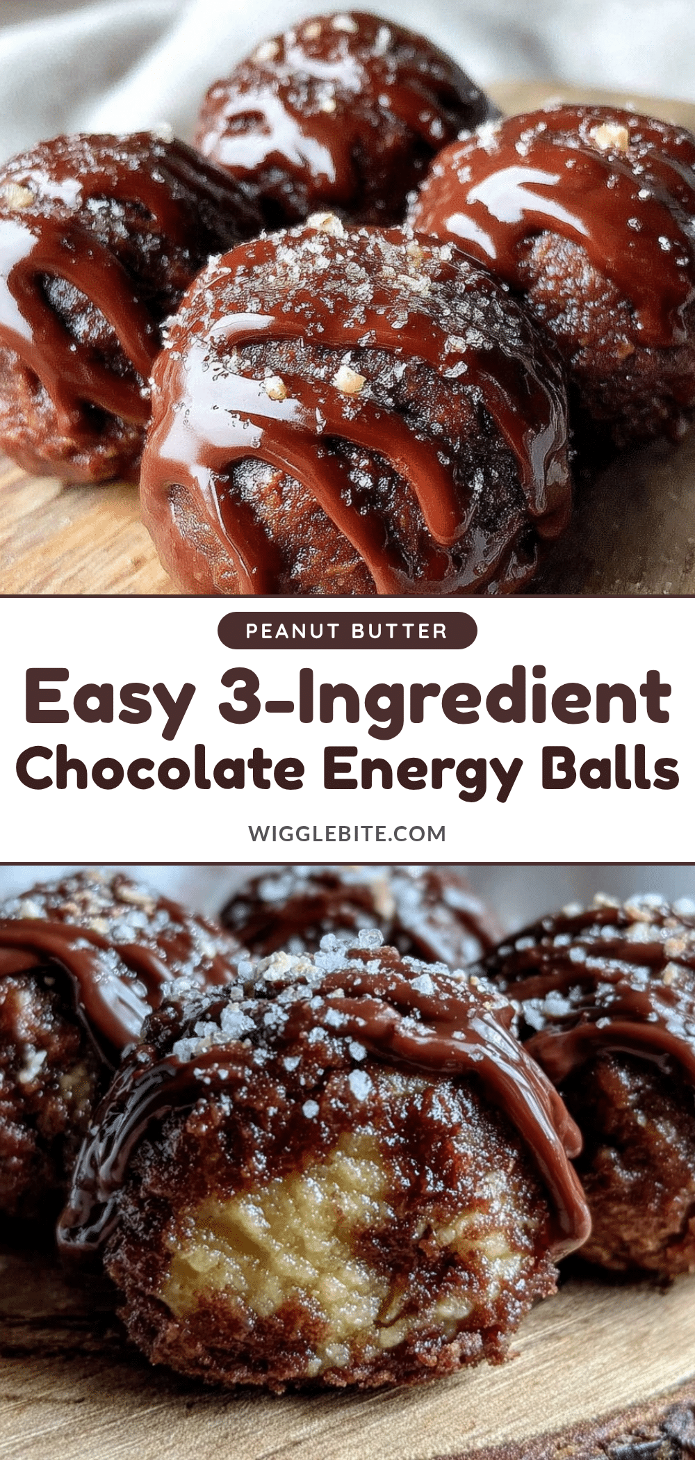peanut butter chocolate protein energy balls recipe
