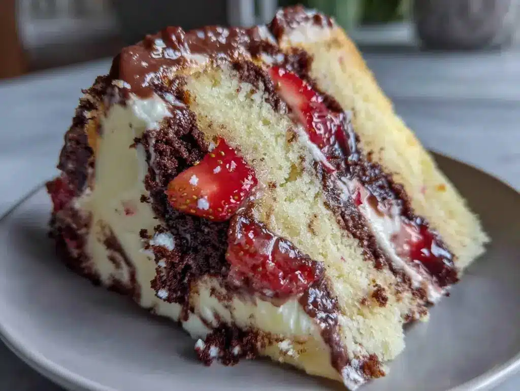 Perfect Neapolitan Layer Cake - featured image