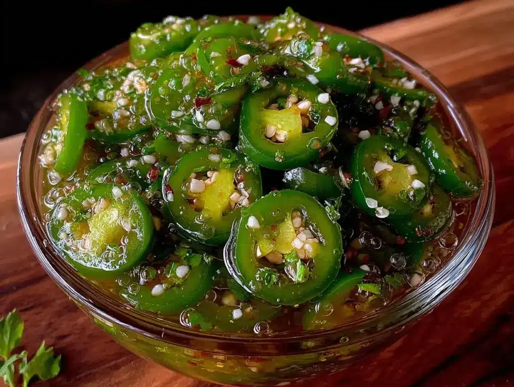 pickled jalapeño pepper rings - featured image