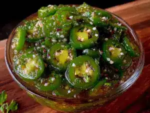 pickled jalapeño pepper rings - featured image