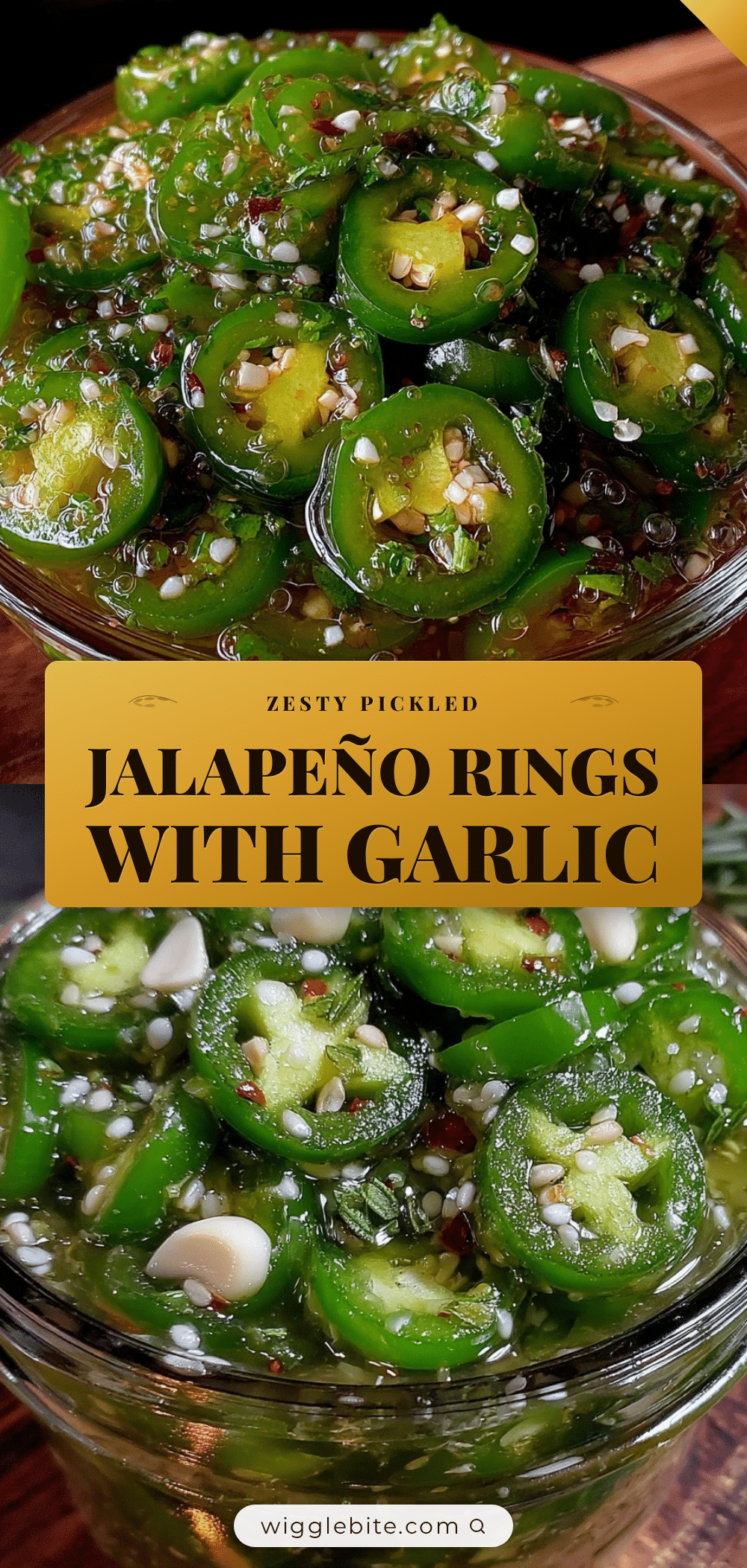 pickled jalapeño pepper rings recipe