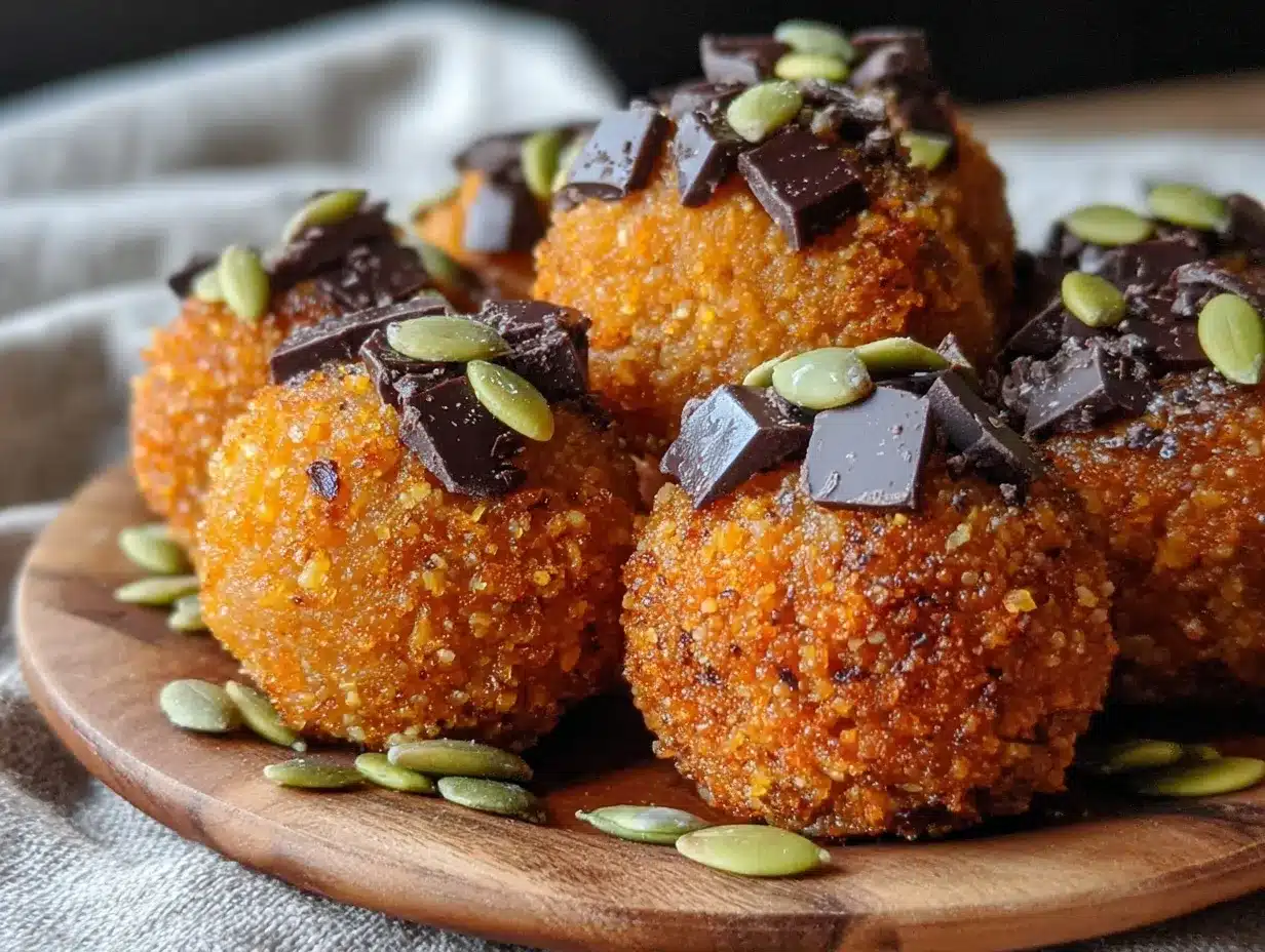 pumpkin protein balls preparation steps