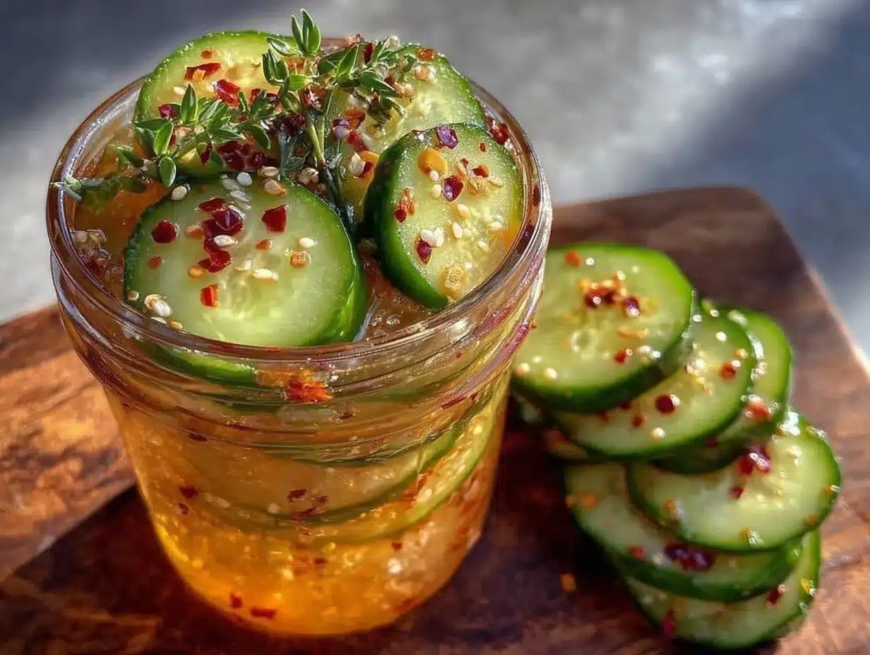 quick spicy refrigerator dill pickles preparation steps