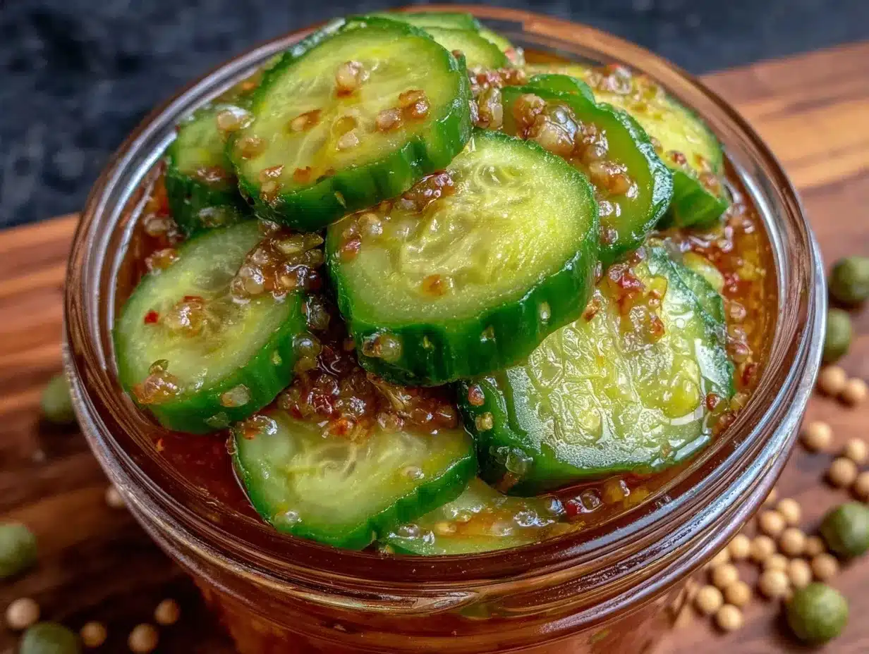 refrigerator bread and butter pickles preparation steps