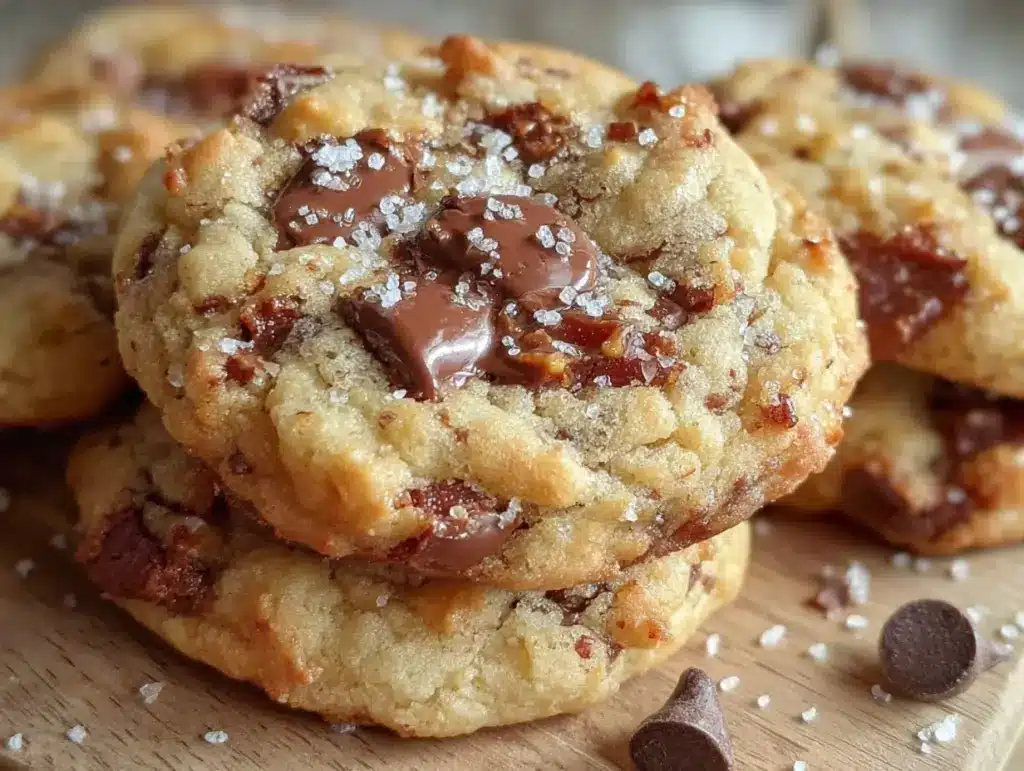 soft peanut butter chocolate chip cookies - featured image
