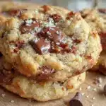 soft peanut butter chocolate chip cookies - featured image
