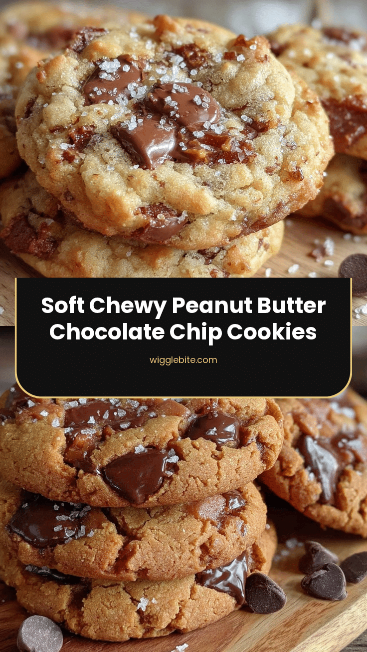 soft peanut butter chocolate chip cookies recipe