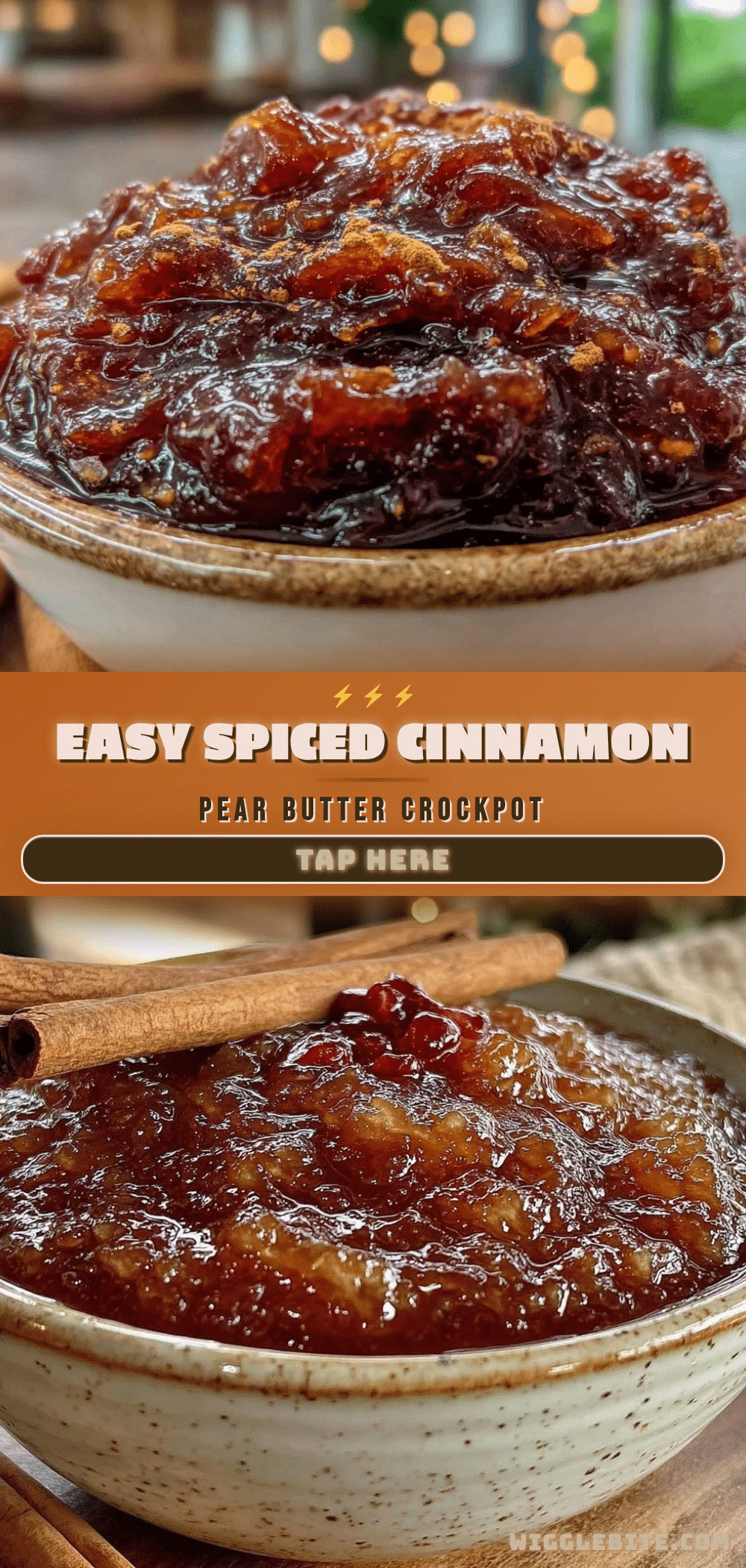 spiced cinnamon pear butter crockpot recipe recipe
