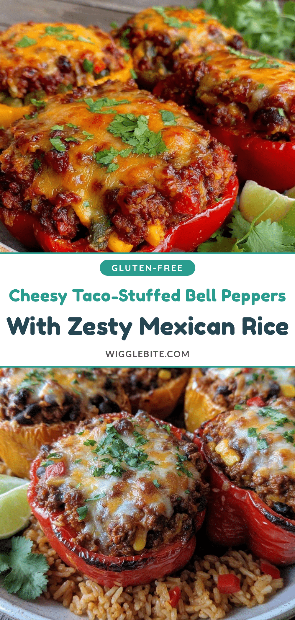 taco-stuffed bell peppers recipe